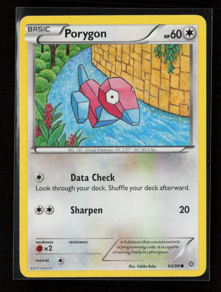 Porygon Common Xy - Ancient Origins 64/98 Lp 1
