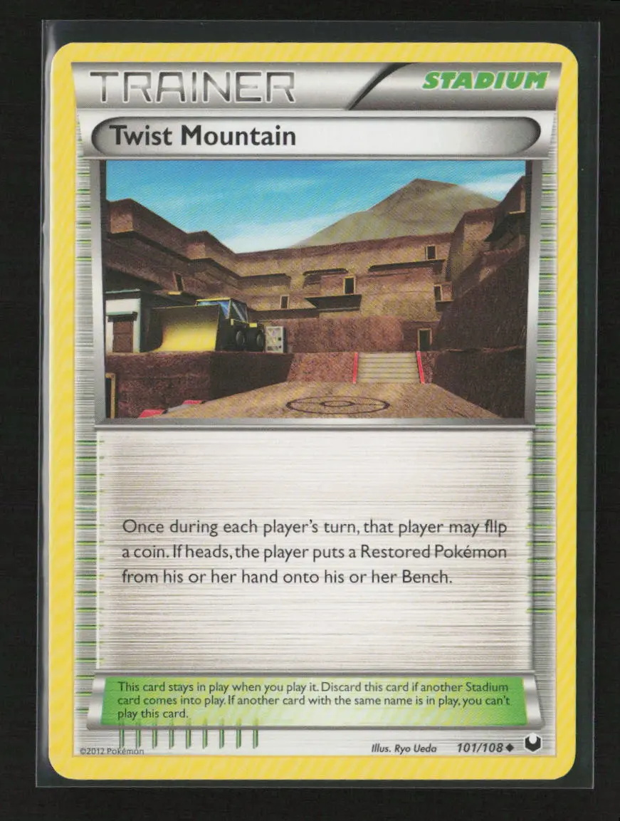 Twist Mountain Uncommon Dark Explorers 101/108 Nm 1