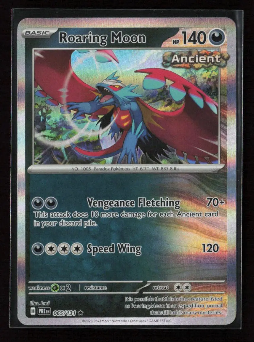 Roaring Moon Rare Prize Pack Series Cards 109/162 Nm 1