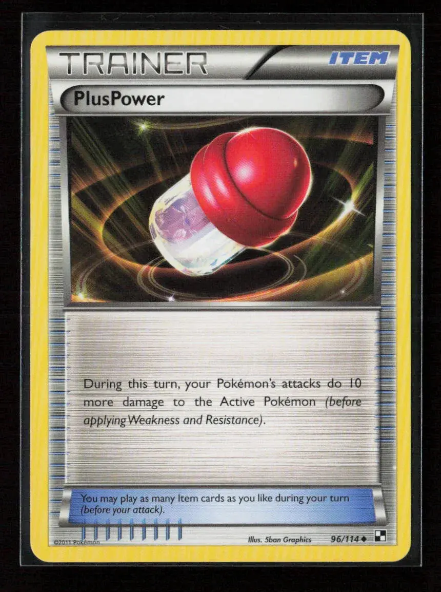 Pluspower Uncommon Black And White 96/114 Lp 1