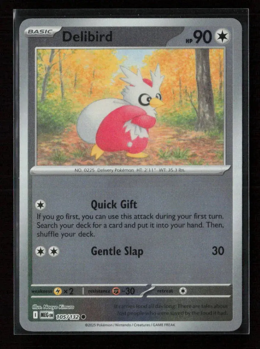 Delibird - Common Me01: Mega Evolution 105/132 Nm 1