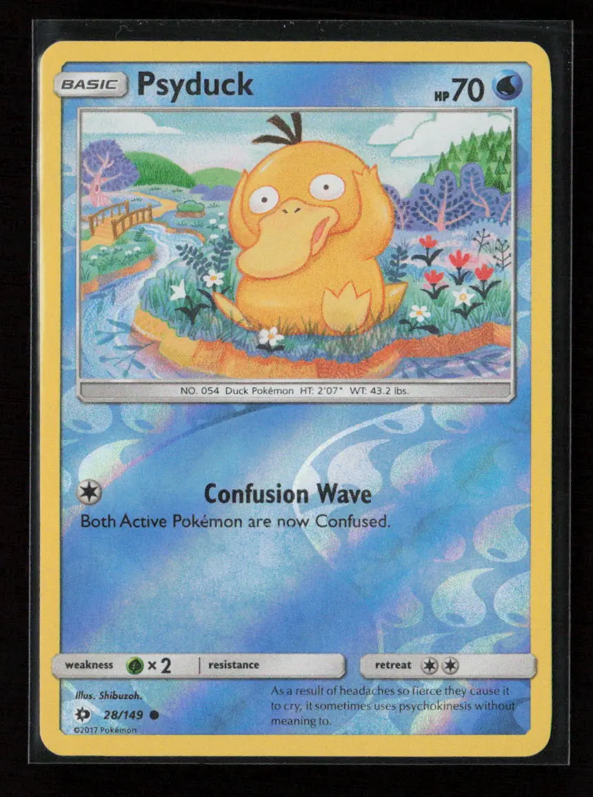 Psyduck Common Sm Base Set 28/149 Nm 1