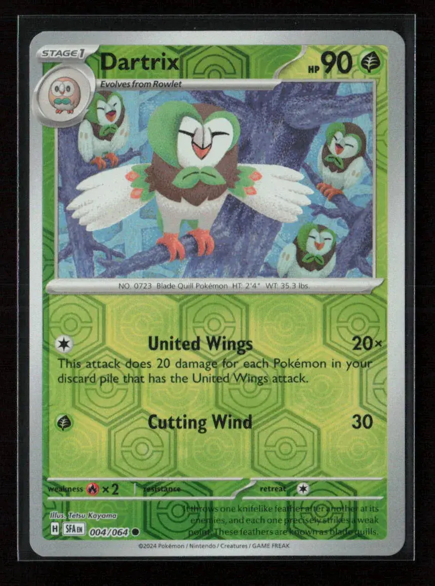 Dartrix Common Sv: Shrouded Fable 004/064 Nm 1