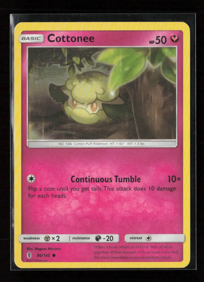 Cottonee Common Sm - Guardians Rising 90/145 Lp 1
