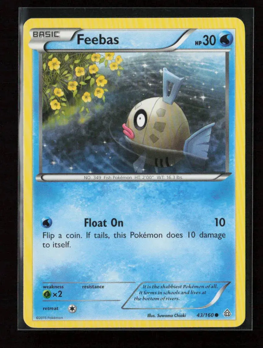 Feebas Common Xy - Primal Clash 43/160 Nm 1