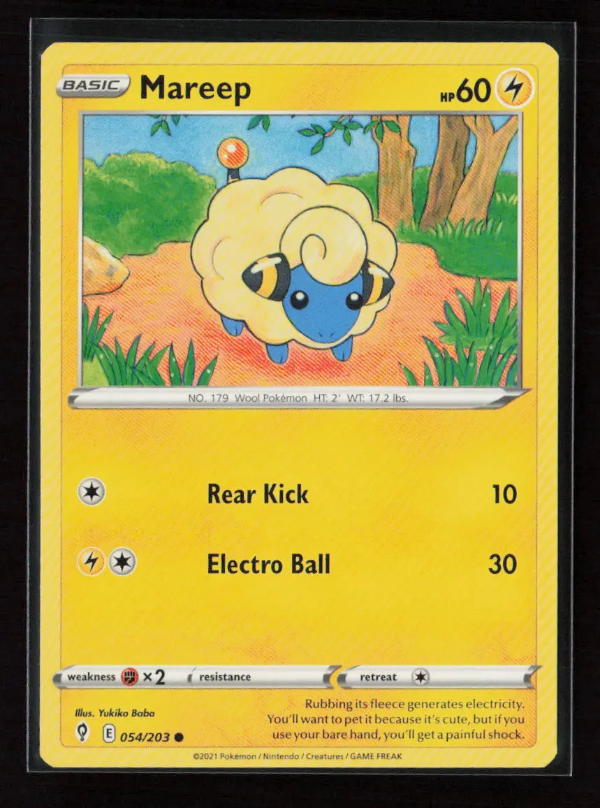 Mareep Common Swsh07: Evolving Skies 054/203 Lp 1