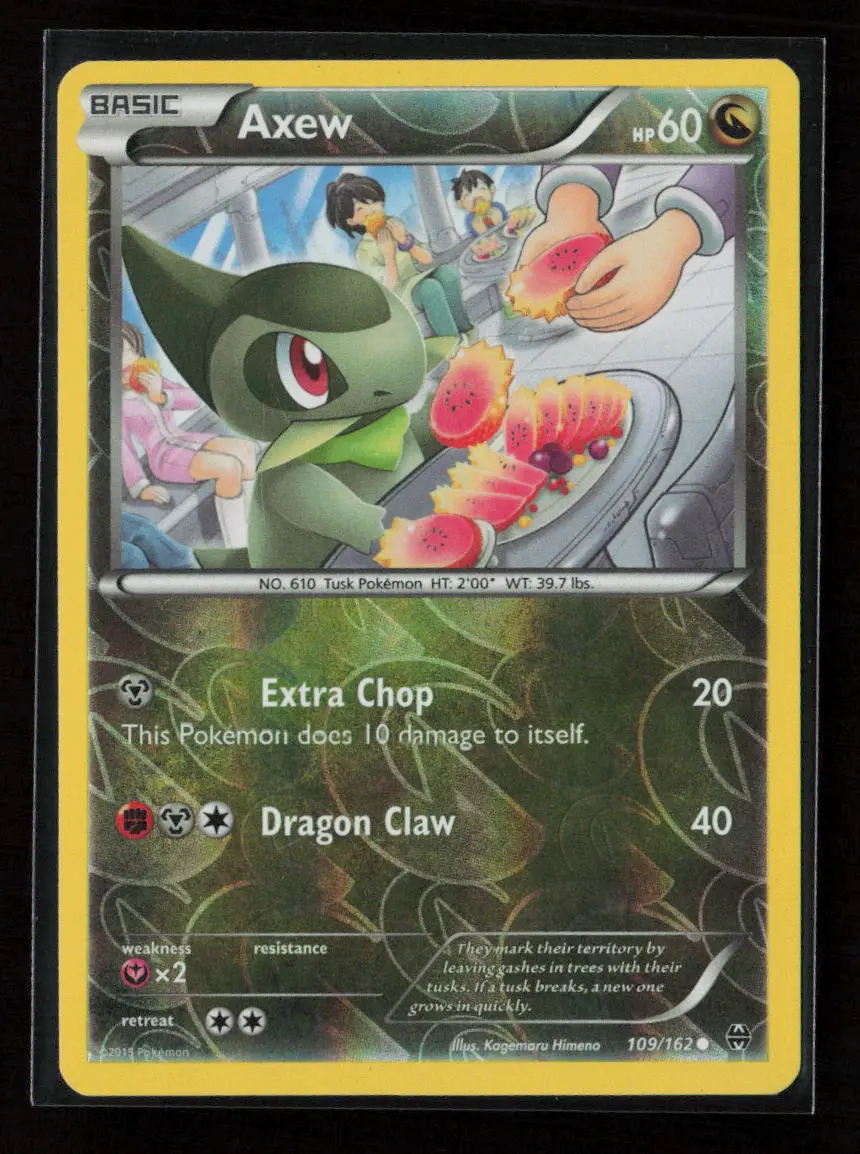 Axew (109) Common Xy - Breakthrough 109/162 Lp 1