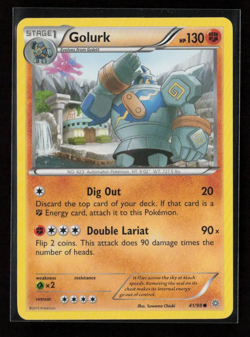 Golurk (41) Common Xy - Ancient Origins 41/98 Lp 1