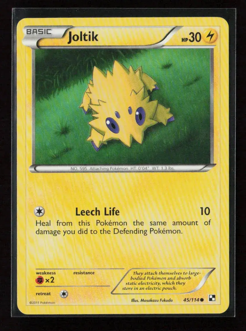 Joltik (45) Common Black And White 45/114 Nm 1