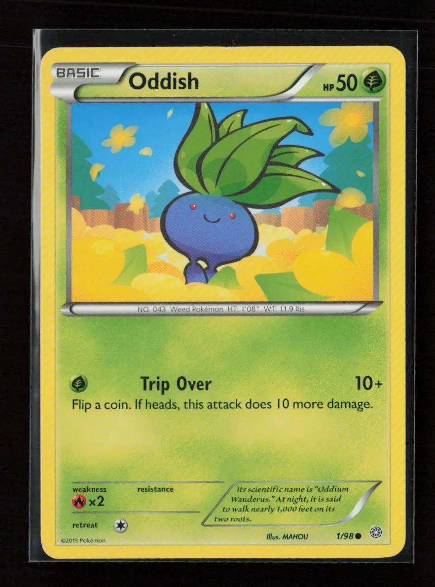 Oddish Common Xy - Ancient Origins 1/98 Lp 1