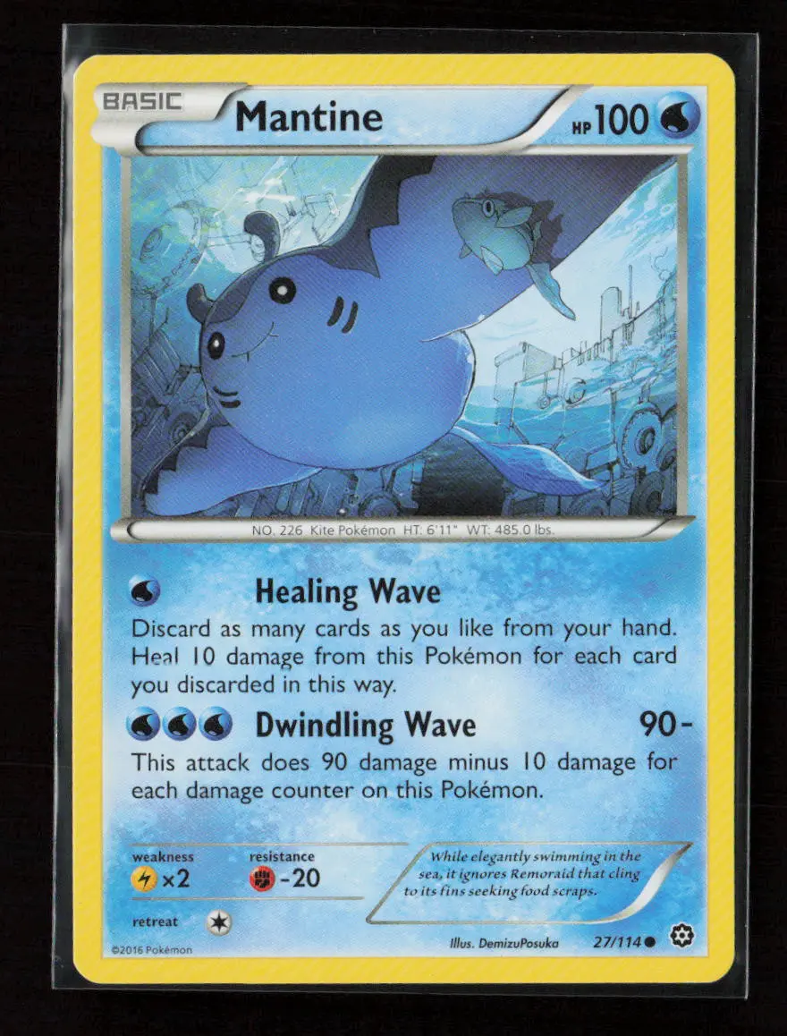Mantine Common Xy - Steam Siege 27/114 Lp 1