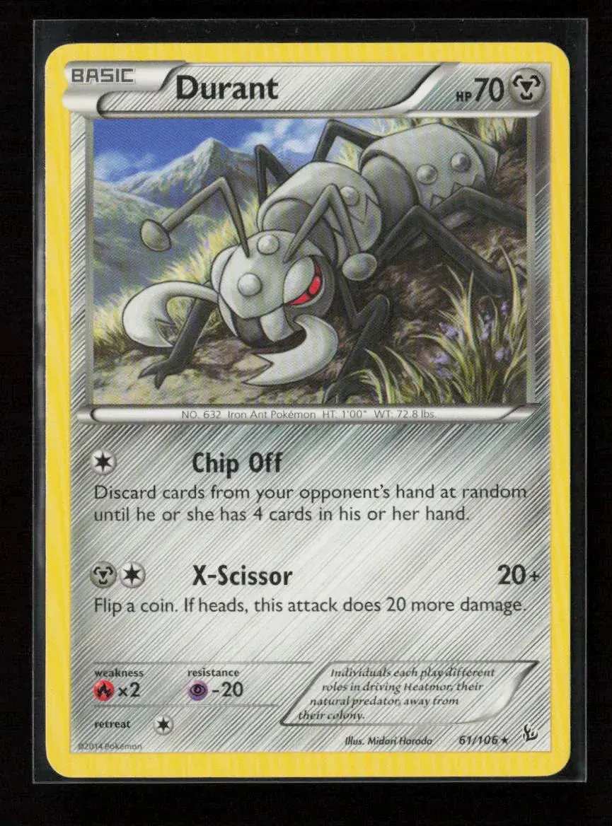 Durant Rare Xy - Flashfire 61/106 Lp 1