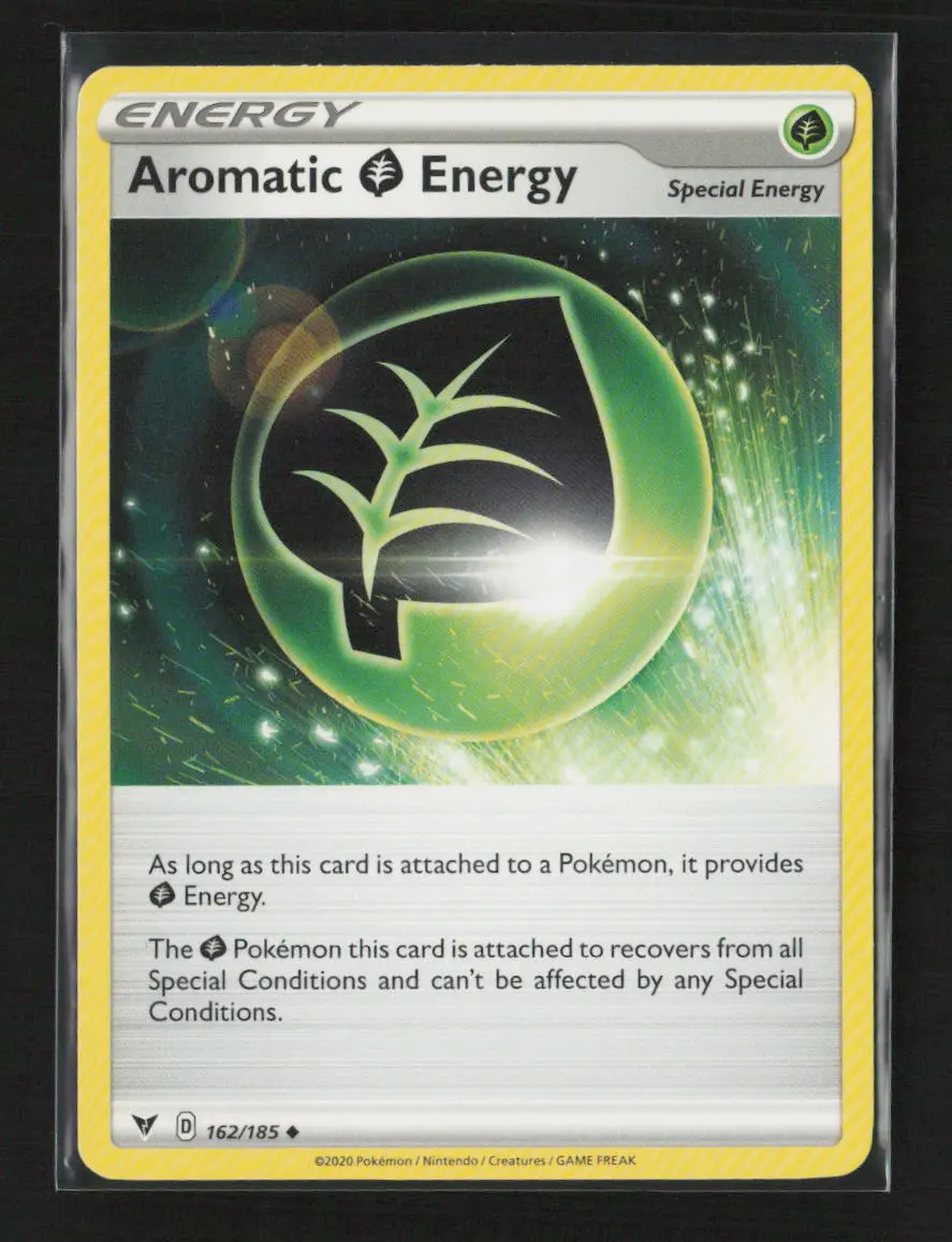 Aromatic Grass Energy Uncommon Swsh04: Vivid Voltage 162/185 Lp 1
