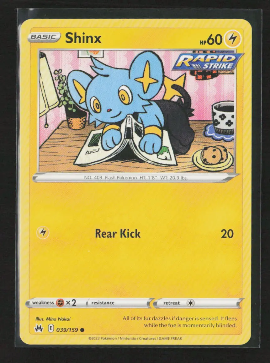 Shinx (39) Common Crown Zenith 039/159 Lp 1