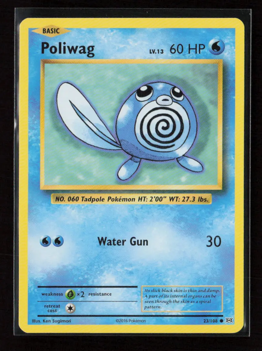 Poliwag Common Xy - Evolutions 23/108 Lp 1
