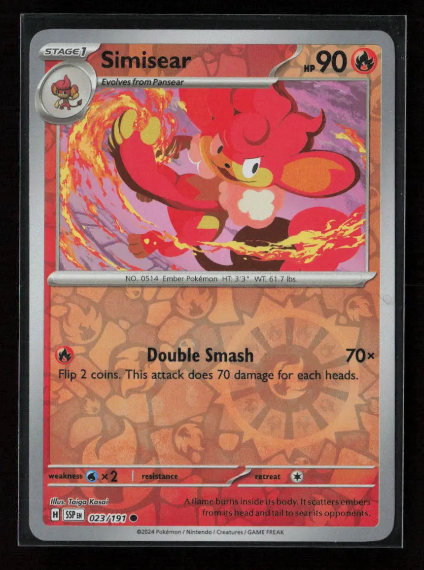 Simisear Common Sv08: Surging Sparks 023/191 Nm 1