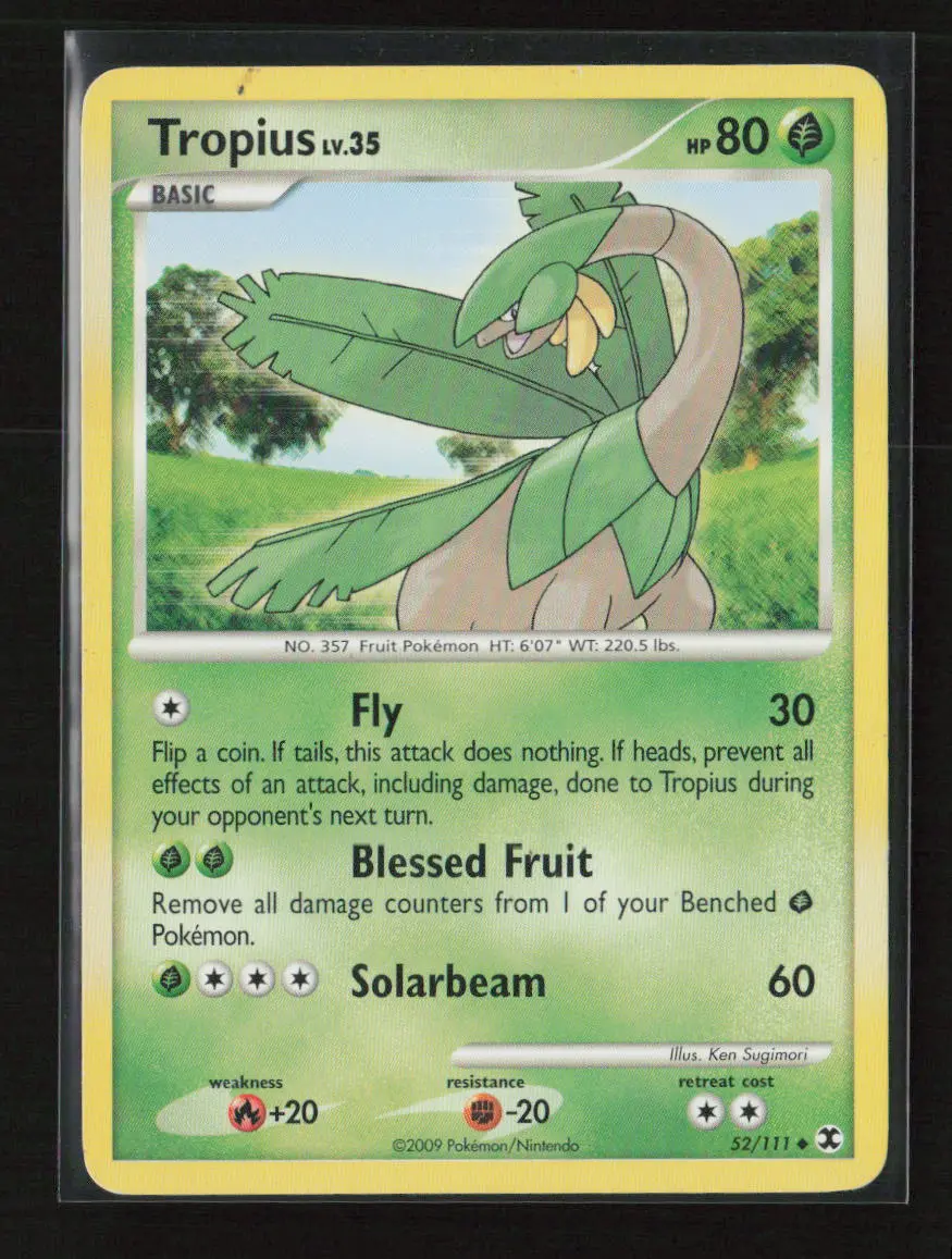 Tropius Uncommon Rising Rivals 52/111 Mp 1