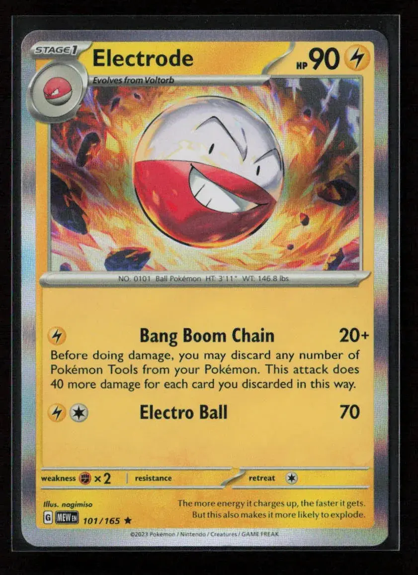 Electrode Rare Sv: Scarlet & Violet 151 101/165 Nm 1