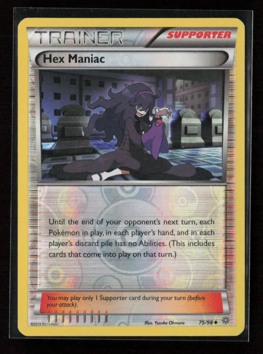 Hex Maniac Uncommon Xy - Ancient Origins 75/98 Lp 1