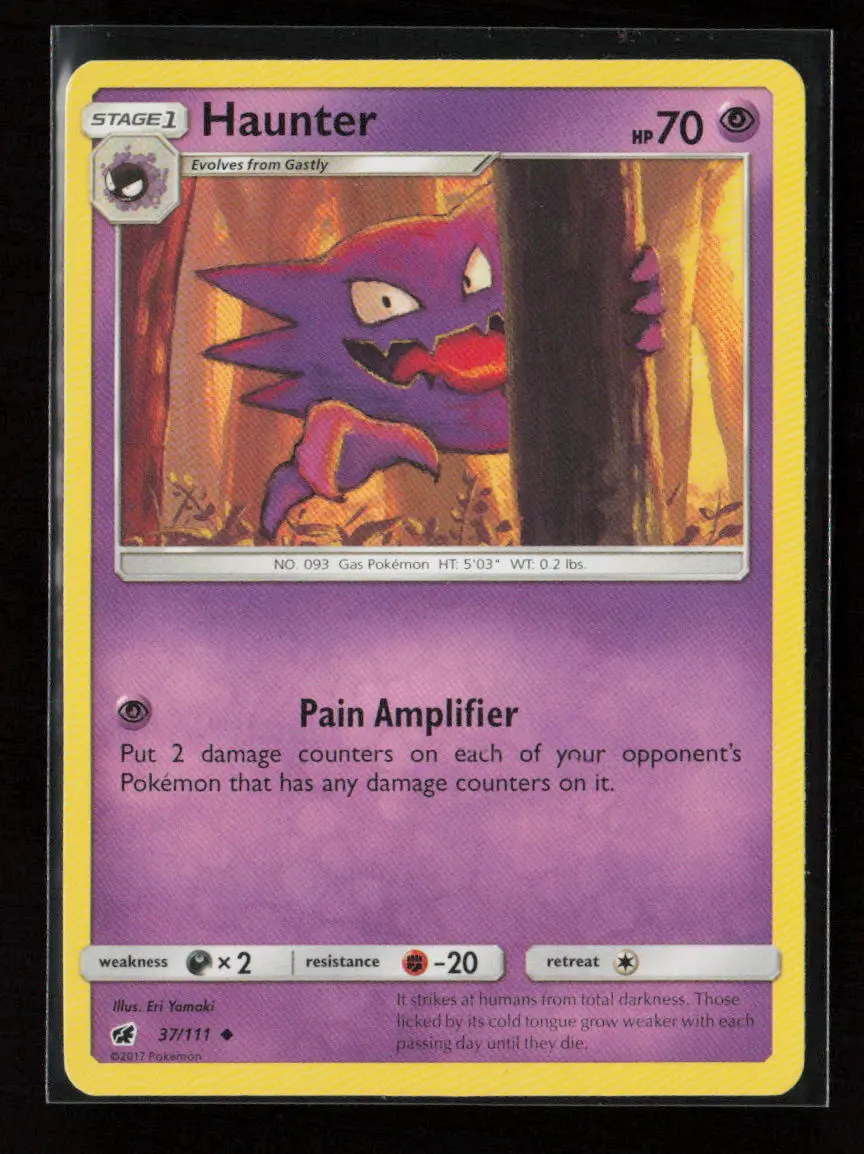 Haunter Uncommon Sm - Crimson Invasion 37/111 Lp 1
