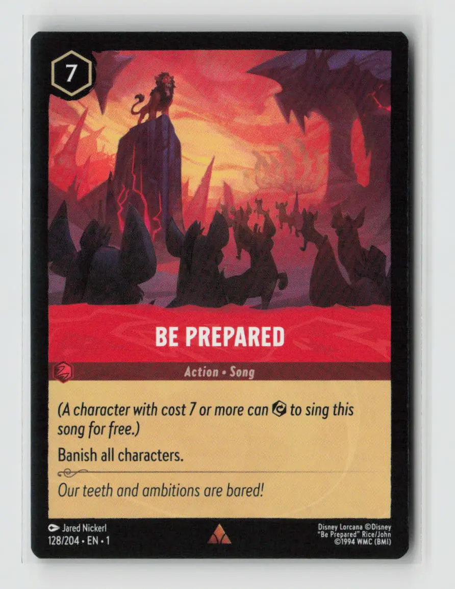 Be Prepared Rare The First Chapter 128/204 Nm 1