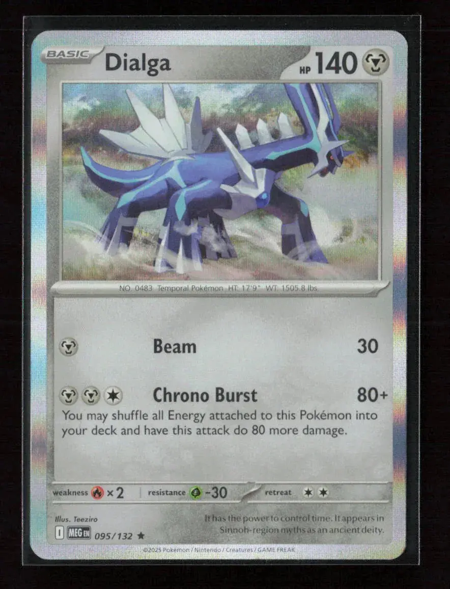 Dialga Rare Me01: Mega Evolution 095/132 Nm 1
