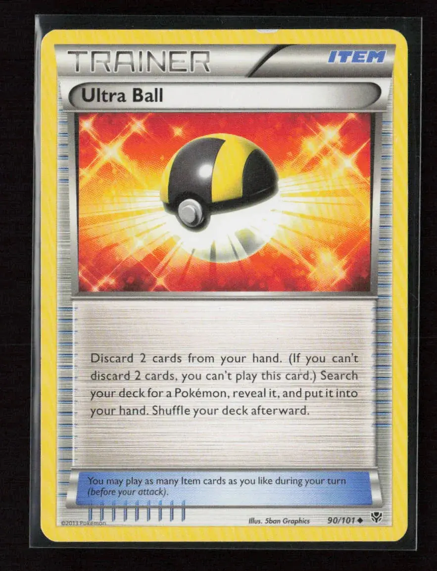 Ultra Ball Uncommon Plasma Blast 90/101 Lp 1