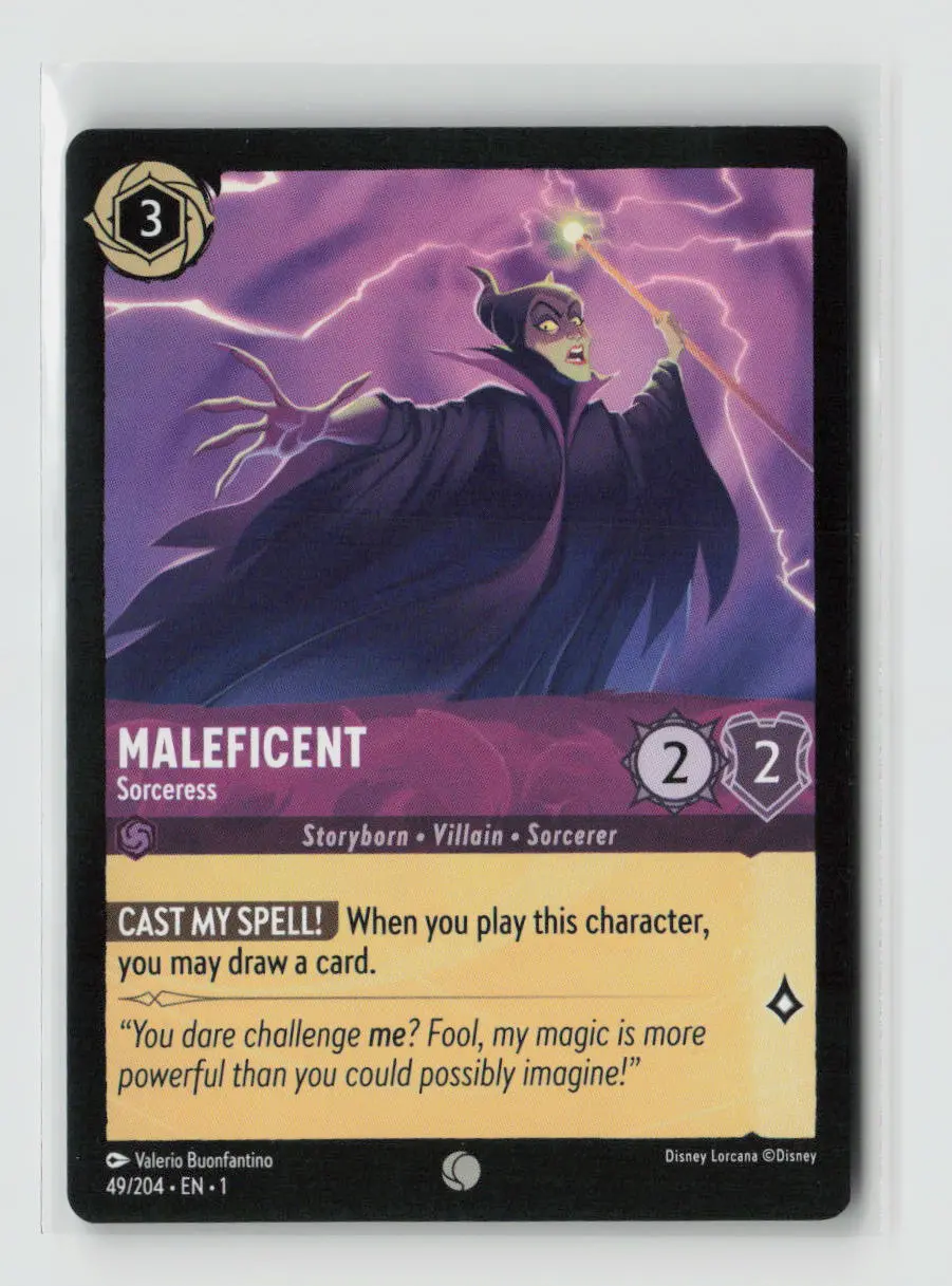 Maleficent - Sorceress Common The First Chapter 49/204 Nm 1