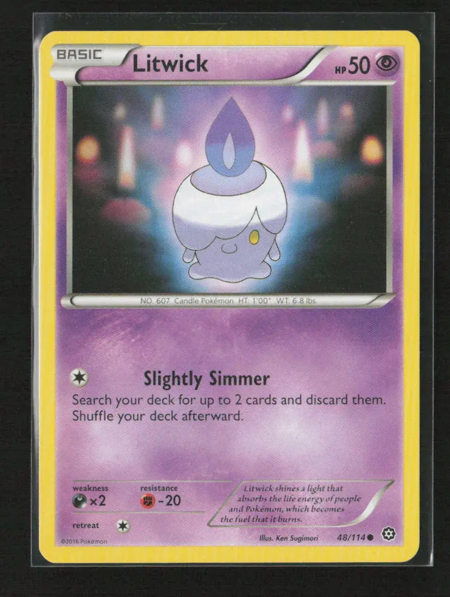 Litwick Common Xy - Steam Siege 48/114 Lp 1