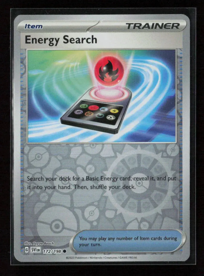 Energy Search Common Sv01: Scarlet & Violet Base Set 172/198 Nm 1