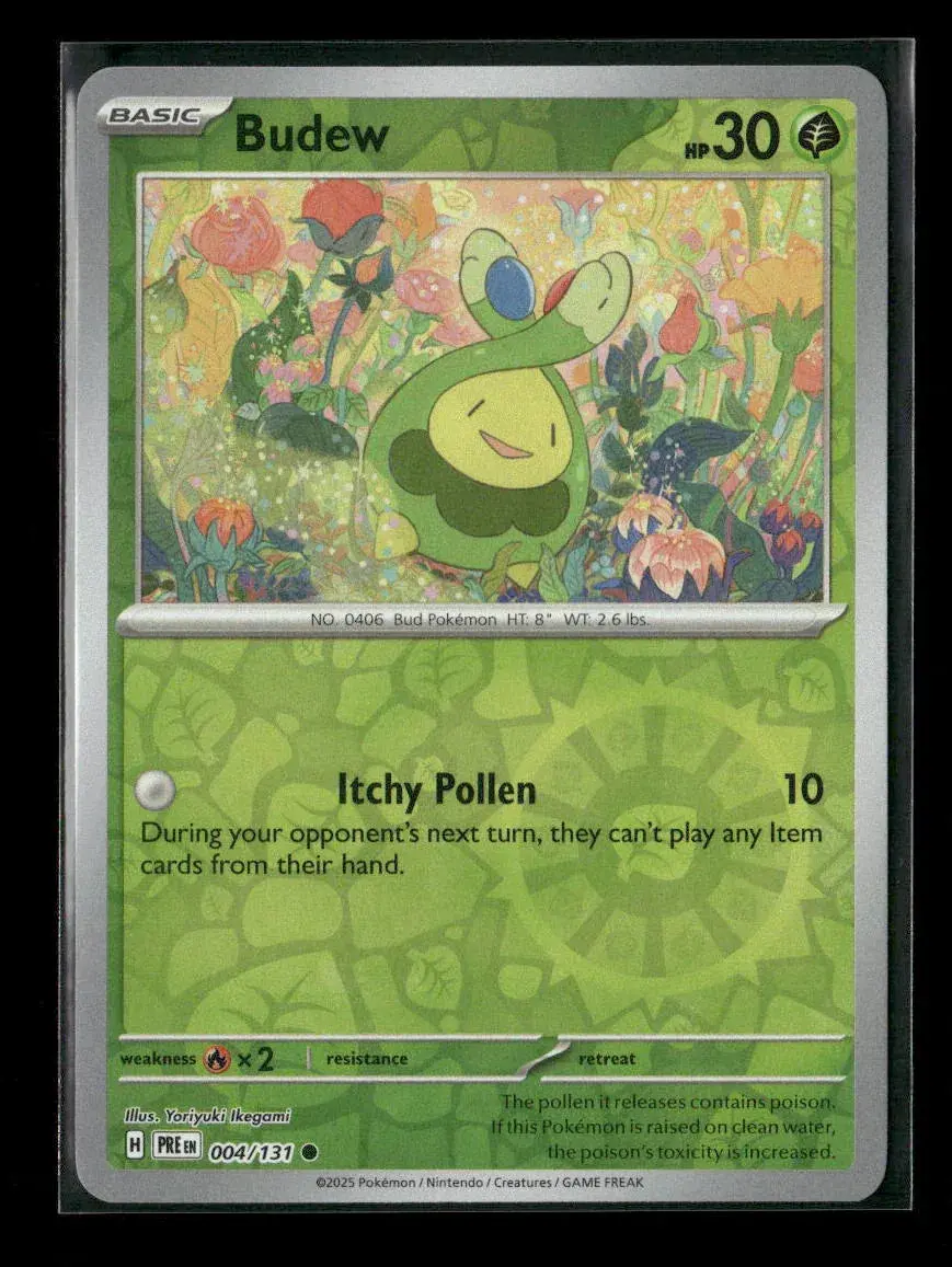 Budew Common Sv: Prismatic Evolutions 004/131 Nm 1