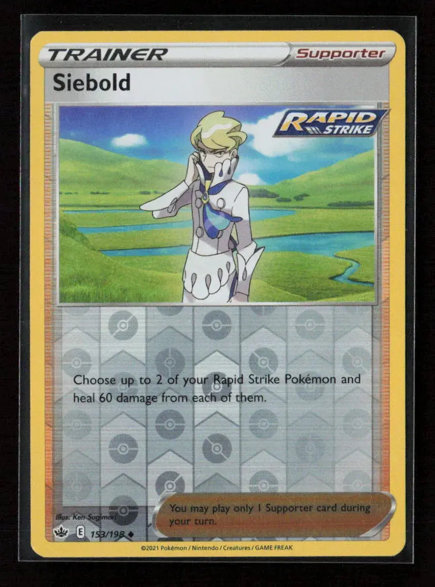 Siebold Uncommon Swsh06: Chilling Reign 153/198 Lp 1