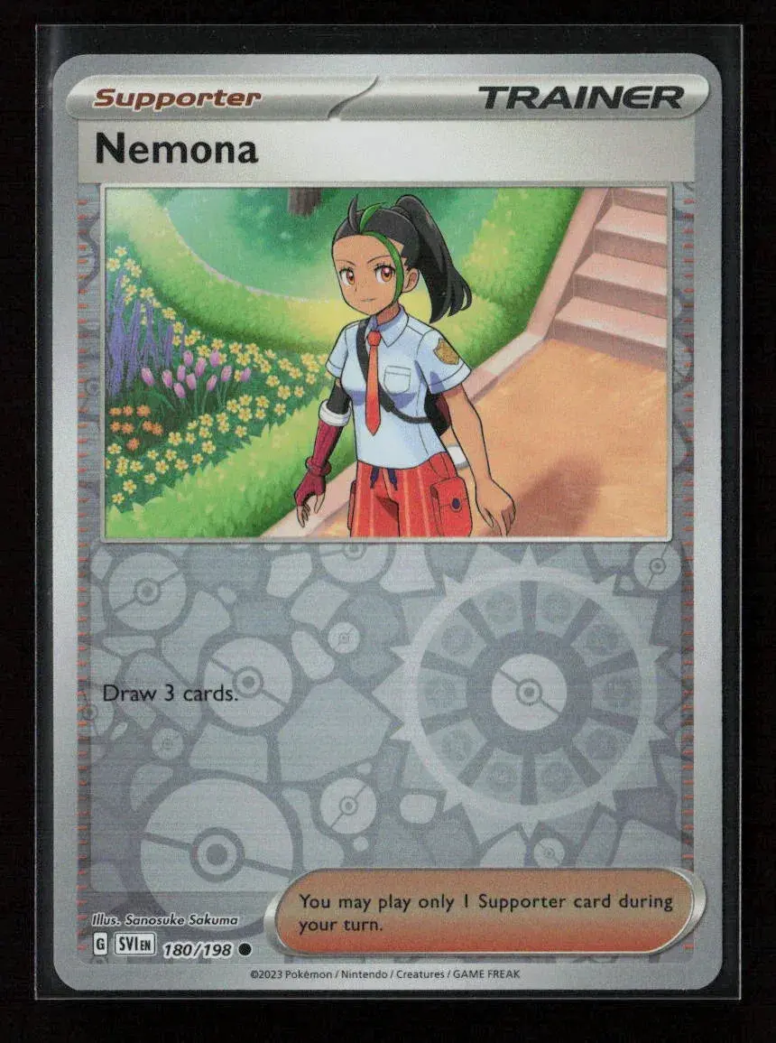 Nemona Common Sv01: Scarlet & Violet Base Set 180/198 Nm 1