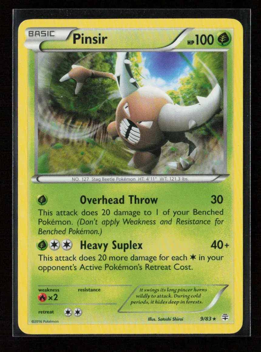 Pinsir Rare Generations 9/83 Lp 1