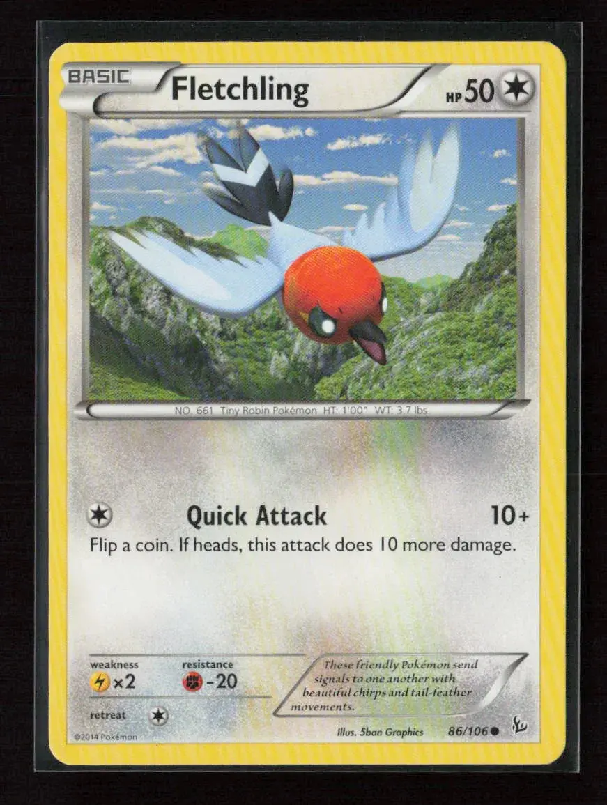Fletchling Common Xy - Flashfire 86/106 Lp 1