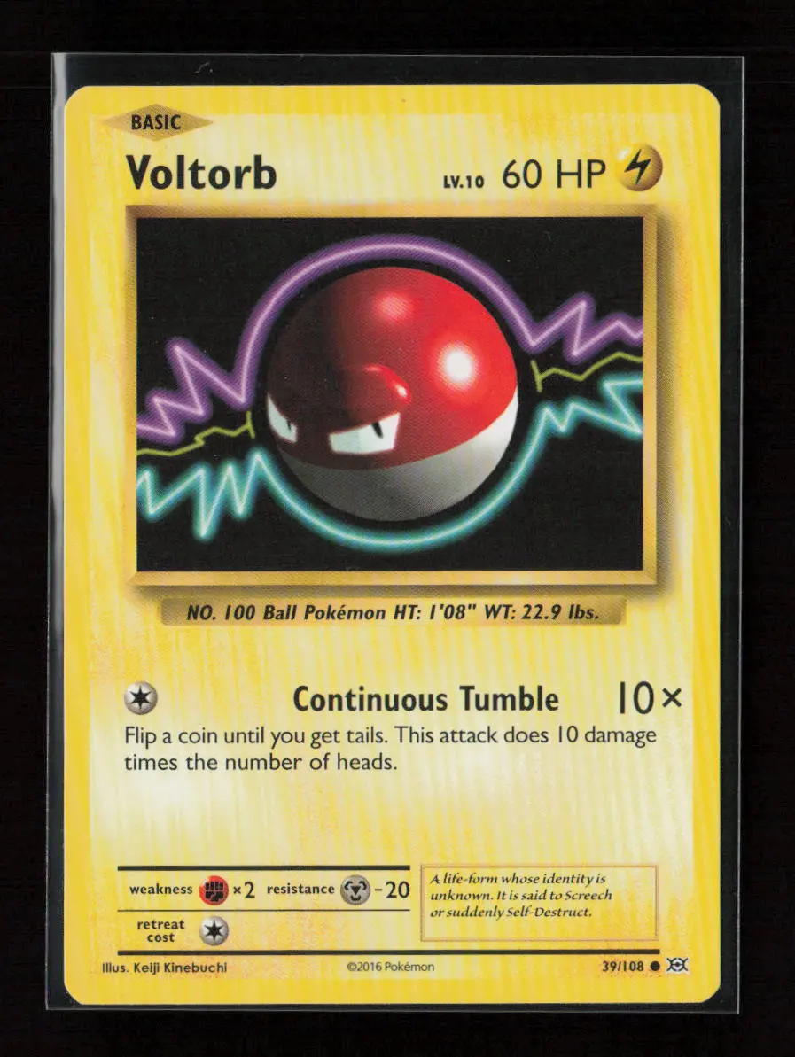 Voltorb Common Xy - Evolutions 39/108 Lp 1
