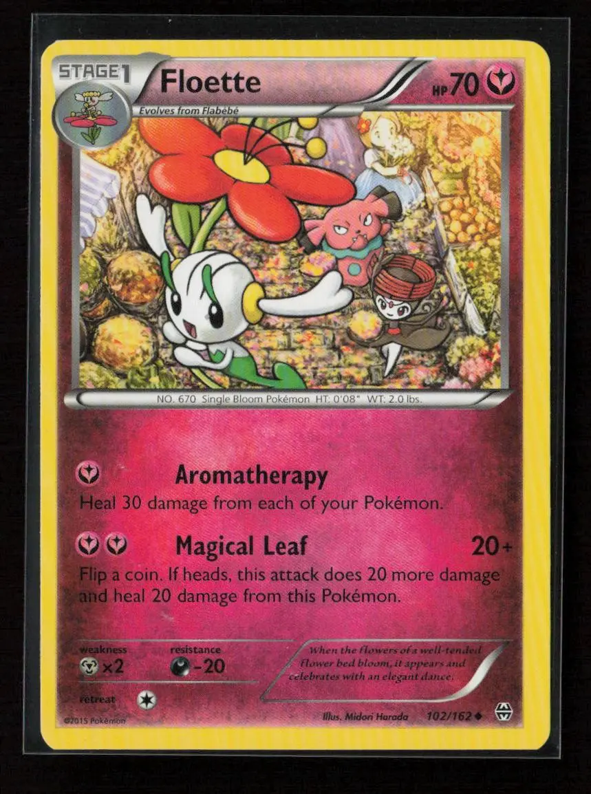 Floette Uncommon Xy - Breakthrough 102/162 Nm 1