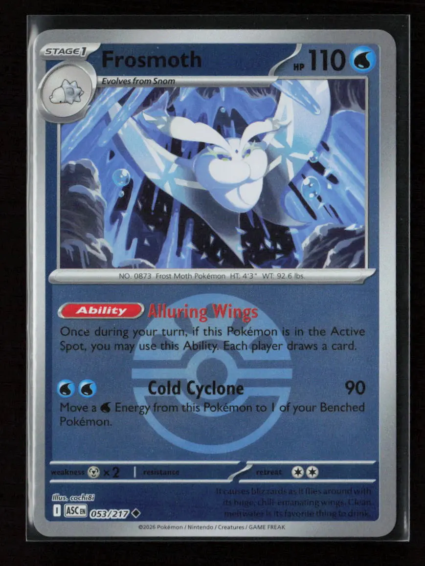 Frosmoth Uncommon Me: Ascended Heroes 053/217 Nm 1