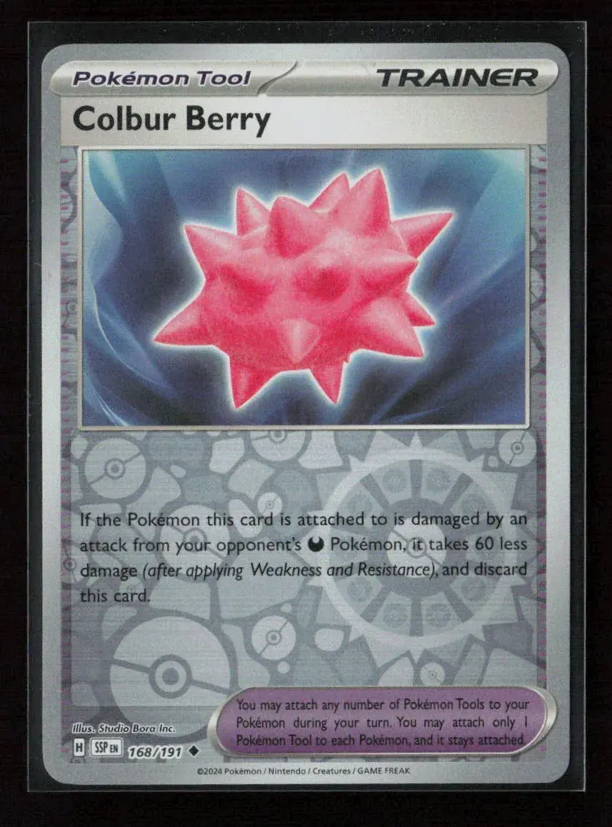Colbur Berry Uncommon Sv08: Surging Sparks 168/191 Nm 1
