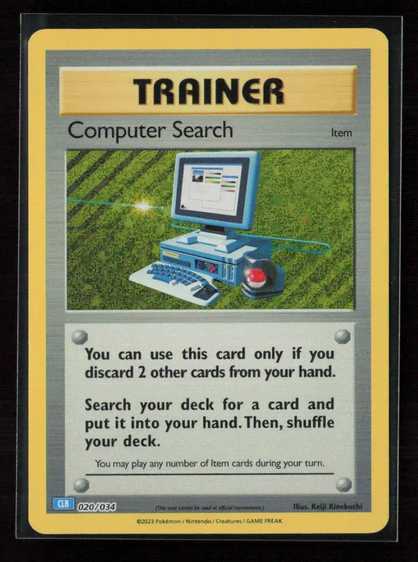 Computer Search (Clb) Classic Collection Trading Card Game Classic 020/034 Nm 1