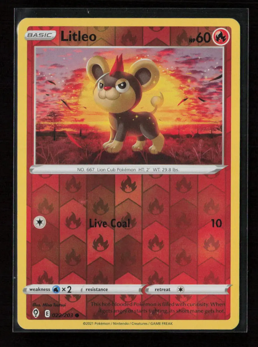 Litleo Common Swsh07: Evolving Skies 022/203 Lp 1