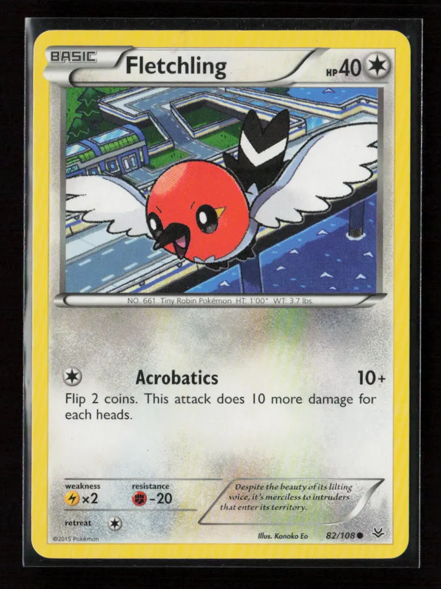 Fletchling Common Xy - Roaring Skies 82/108 Mp 1