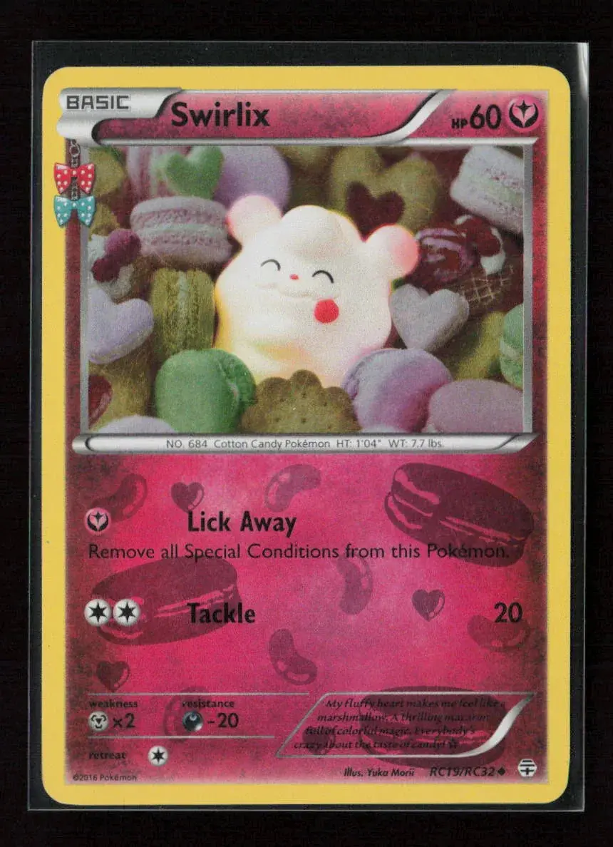 Swirlix Uncommon Generations: Radiant Collection Rc19/Rc32 Lp 1