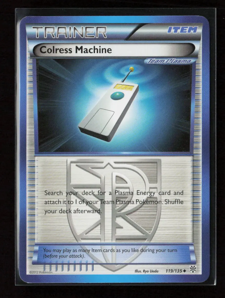 Colress Machine (Team Plasma) Uncommon Plasma Storm 119/135 Nm 1