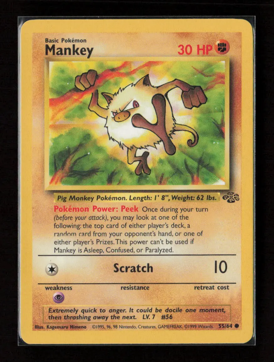 Mankey Common Jungle 55/64 Lp 1