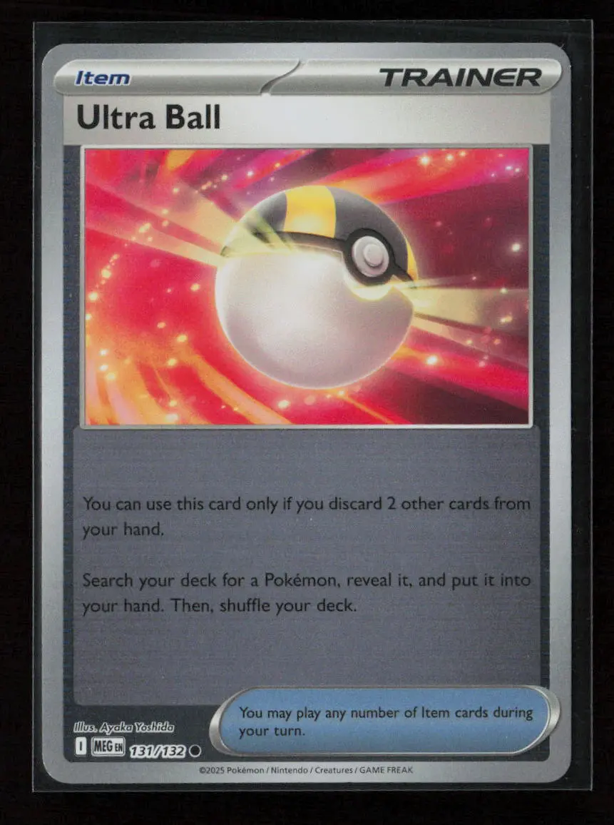 Ultra Ball Common Me01: Mega Evolution 131/132 Nm 1