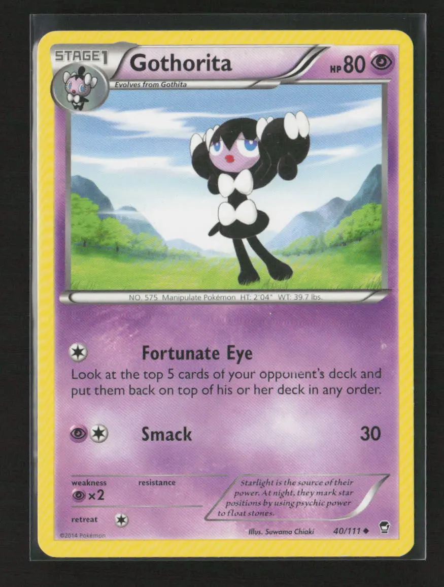 Gothorita Uncommon Xy - Furious Fists 40/111 Mp 1