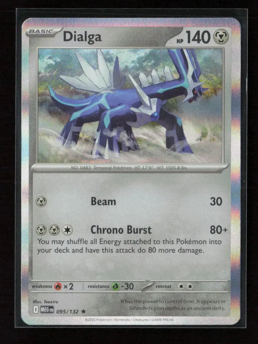 Dialga Rare Me01: Mega Evolution 095/132 Nm 1