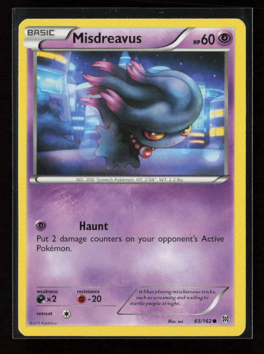 Misdreavus Common Xy - Breakthrough 65/162 Lp 1