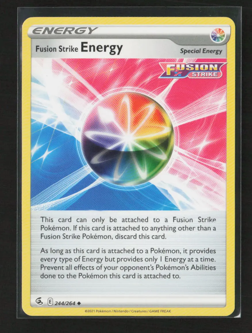Fusion Strike Energy Uncommon Swsh08: Fusion Strike 244/264 Lp 1